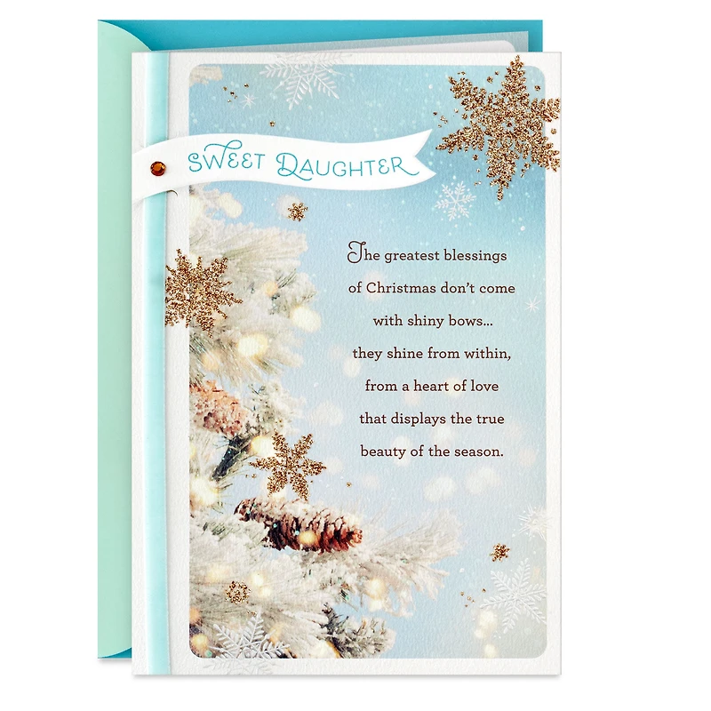 You're a Gift and a Blessing Religious Christmas Card for Daughter for only USD 5.99 | Hallmark
