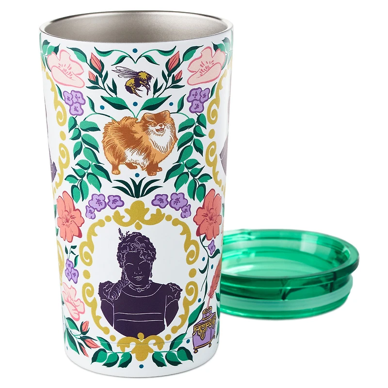 Bridgerton Ton Silhouettes on Floral Travel Mug, 15 oz. for only USD 28.99 | Hallmark
