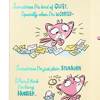Cute Cat Couple Cartoon Birthday Card for Husband for only USD 4.59 | Hallmark