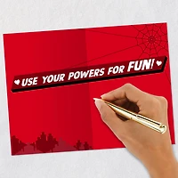 Marvel Spider-Man Use Your Powers for Fun Valentine's Day Card for Kids for only USD 2.99 | Hallmark