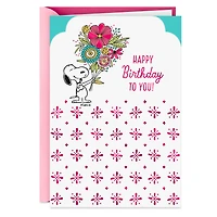 Peanuts® Smiles and Fun, Snoopy Birthday Card for Her for only USD 2.99 | Hallmark