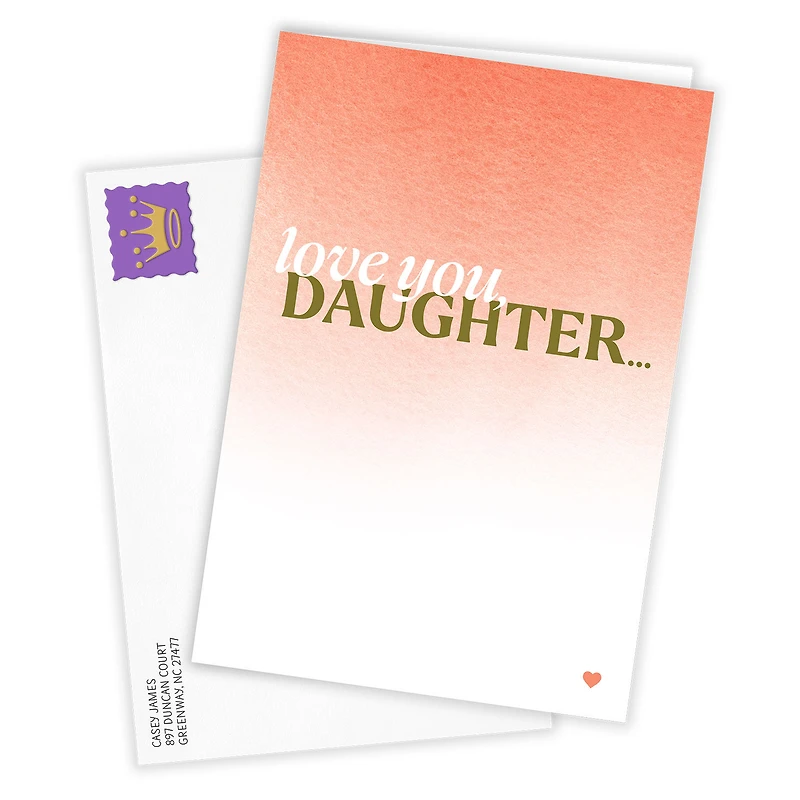 Love You Custom Card for Daughter for only USD 4.99 | Hallmark