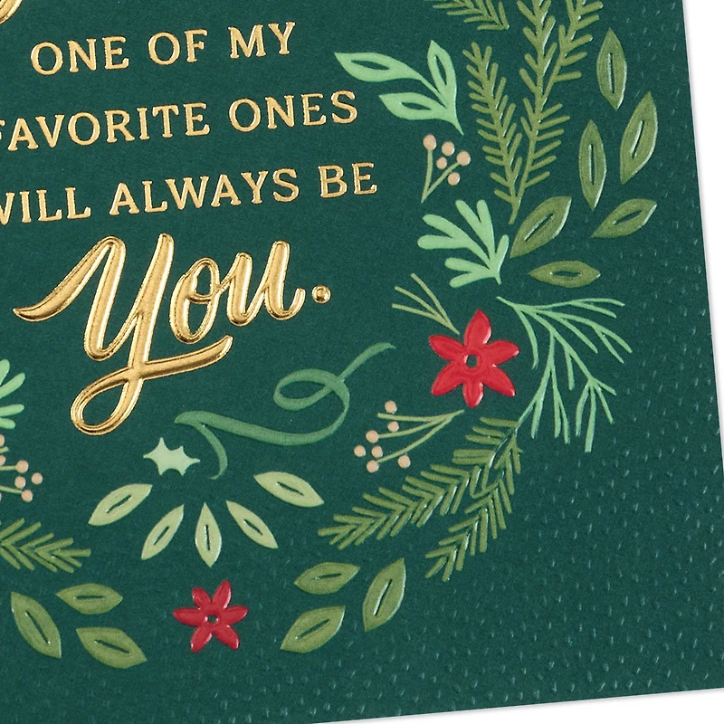 You're One of My Favorite Blessings Christmas Card for only USD 6.99 | Hallmark