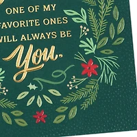 You're One of My Favorite Blessings Christmas Card for only USD 6.99 | Hallmark
