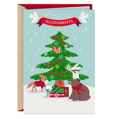 Such a Blessing Christmas Card for Godparents for only USD 3.99 | Hallmark