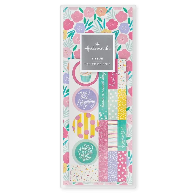 Fun Floral Tissue Paper Wrapping Kit for only USD 2.99 | Hallmark