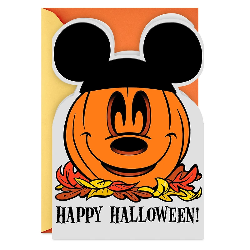 Disney Mickey Mouse You Put A Smile on My Face Halloween Card for only USD 3.59 | Hallmark