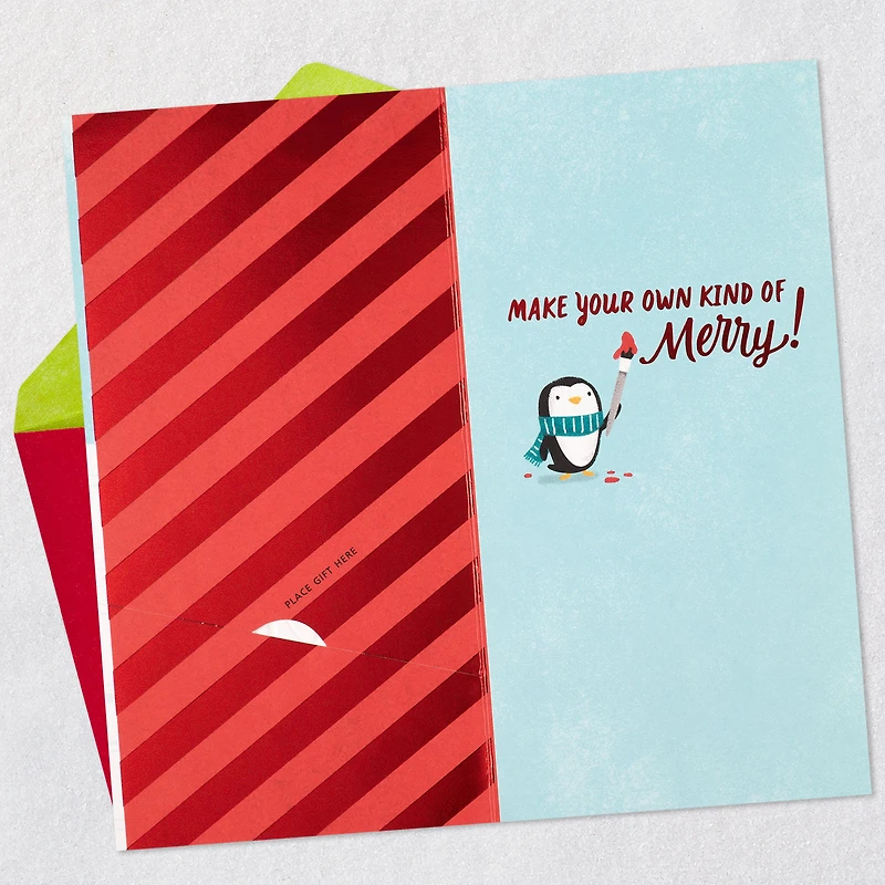 Make Your Own Merry Money Holder Christmas Card for only USD 4.99 | Hallmark