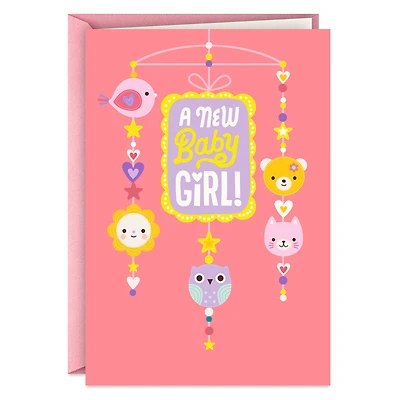 That Sweet Little Face New Baby Girl Card for only USD 2.50 | Hallmark