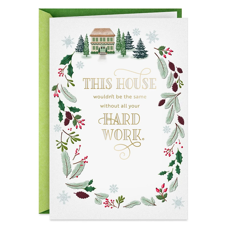 This House Wouldn't Be the Same Christmas Card for Home and Lawn Care Provider for only USD 3.99 | Hallmark