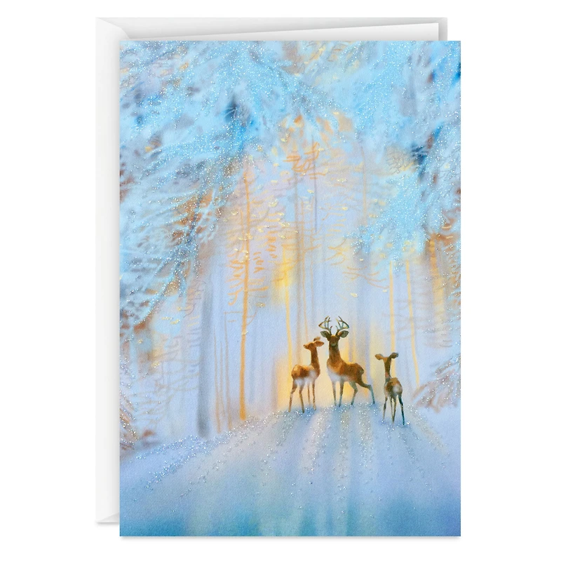 UNICEF Deer in Snowy Woods Boxed Christmas Cards, Pack of 20 for only USD 20.50 | Hallmark