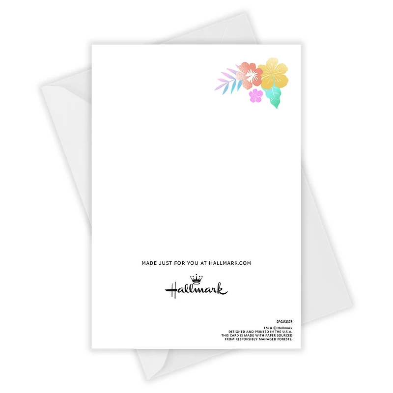 Bold and Bright Floral Frame Custom Card for only USD 4.99 | Hallmark