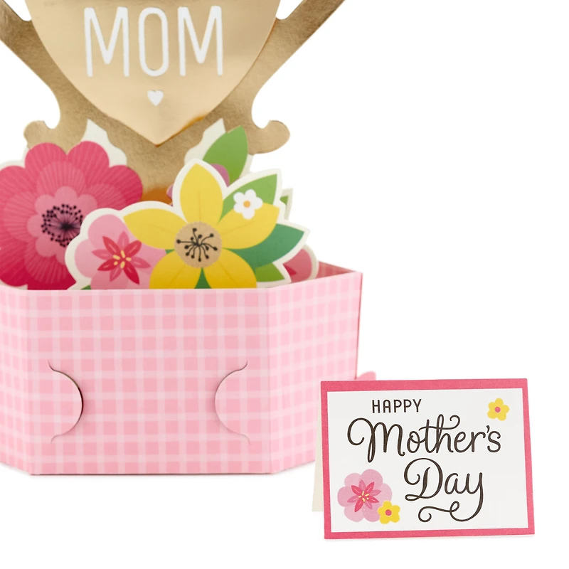 World's Best Mom Trophy 3D Pop-Up Mother's Day Card for Mom for only USD 7.99 | Hallmark