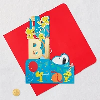 Jumbo Peanuts® Snoopy and Woodstock Fun and Good Times 3D Pop-Up Birthday Card for only USD 14.99 | Hallmark