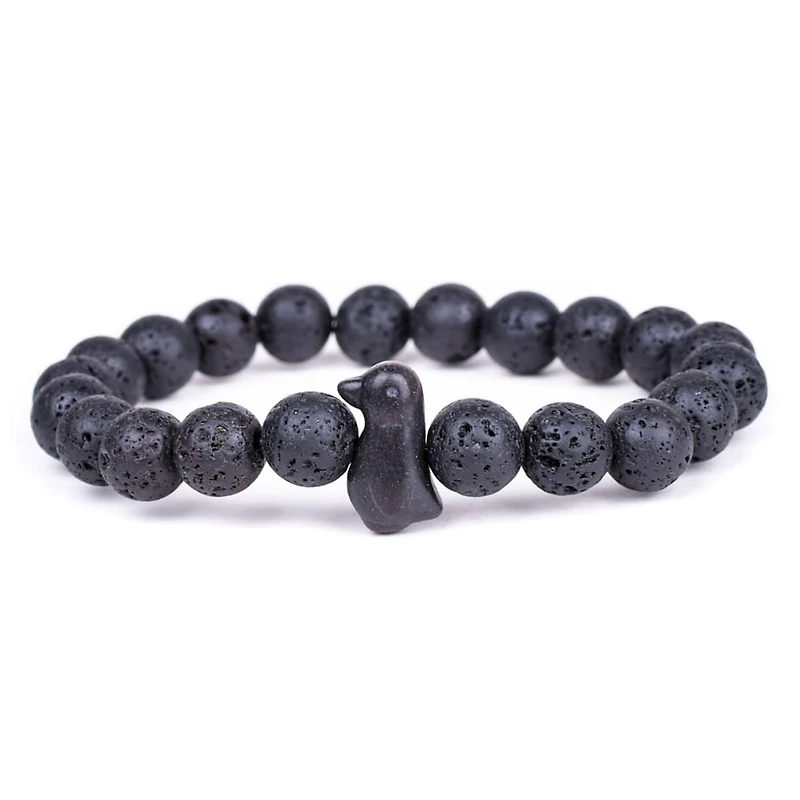 Fahlo Black Bead Penguin Passage Bracelet for only USD 18.99 | Hallmark
