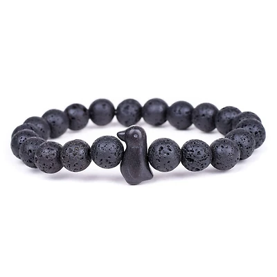 Fahlo Black Bead Penguin Passage Bracelet for only USD 18.99 | Hallmark
