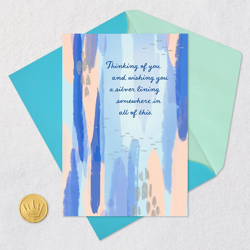 Wishing You a Silver Lining Encouragement Card for only USD 2.99 | Hallmark