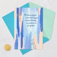 Wishing You a Silver Lining Encouragement Card for only USD 2.99 | Hallmark