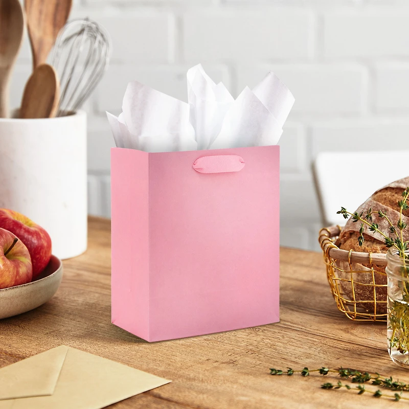6.5" Solid Pink Small Gift Bag for only USD 2.49 | Hallmark