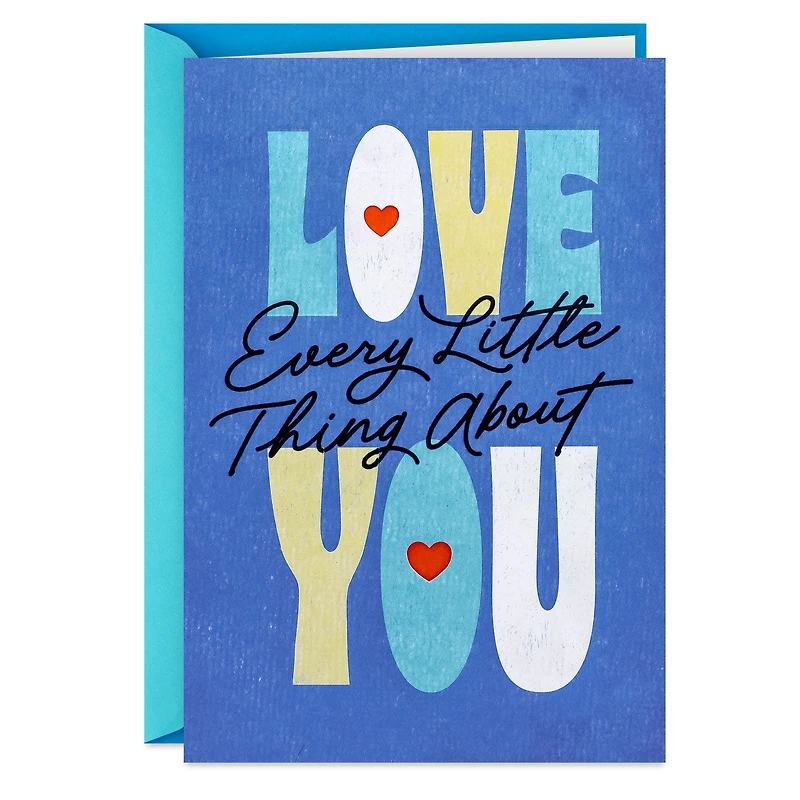 So Many Things To Love About You Romantic Birthday Card for only USD 5.59 | Hallmark