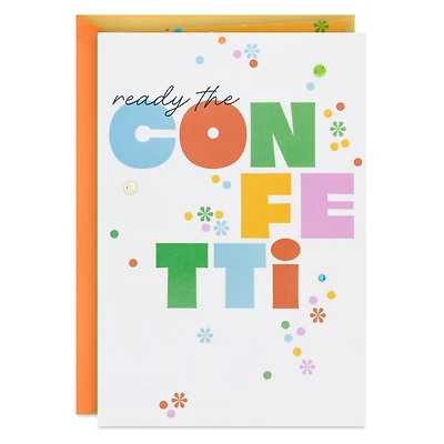 Ready the Confetti Pop-Up Birthday Card for only USD 7.99 | Hallmark