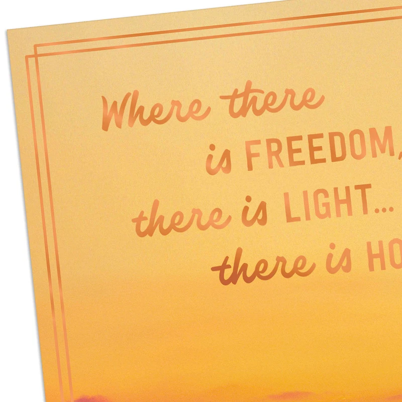 Freedom, Light and Hope Passover Card for only USD 3.99 | Hallmark