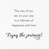 Lifetime of Happiness and Love Wedding Card for only USD 5.99 | Hallmark