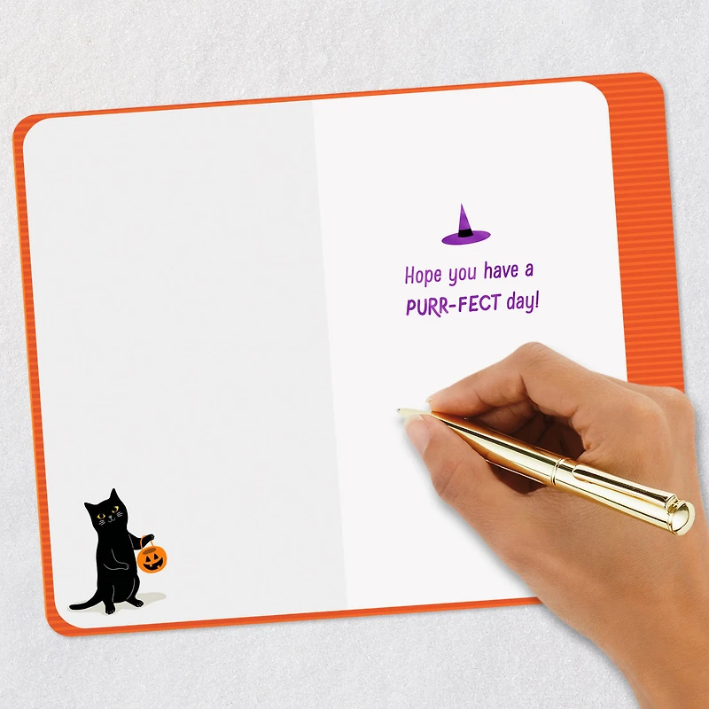 A Purr-fect Day Halloween Card for Granddaughter for only USD 3.99 | Hallmark