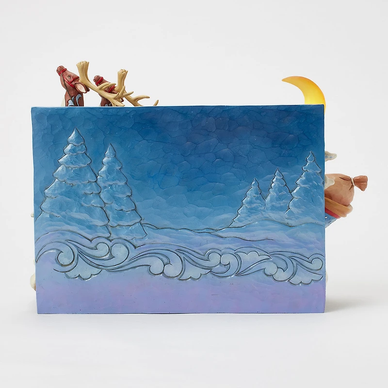 Jim Shore Heartwood Creek Santa Sleigh Musical Figurine With Light, 11.4" for only USD 220.00 | Hallmark