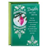 What I Love About You Christmas Card for Daughter for only USD 5.99 | Hallmark