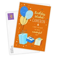 Wishes for a Wonderful Day Custom Birthday Card for only USD 4.99 | Hallmark