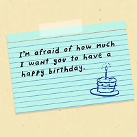 The Office Michael Scott Feared and Loved Funny Birthday Card for only USD 4.49 | Hallmark