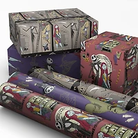 Disney Tim Burton's The Nightmare Before Christmas 3-Pack Wrapping Paper Mini Roll Bundle, 45 sq. ft. total for only USD 11.99 | Hallmark