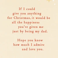Loved and Admired Christmas Card for Dad for only USD 3.99 | Hallmark