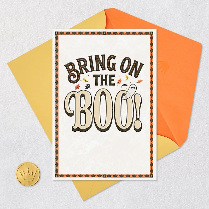 Bring On the Boo Halloween Card for only USD 2.99 | Hallmark