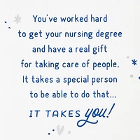 Nurses Make a Difference Nursing School Graduation Card for only USD 4.99 | Hallmark