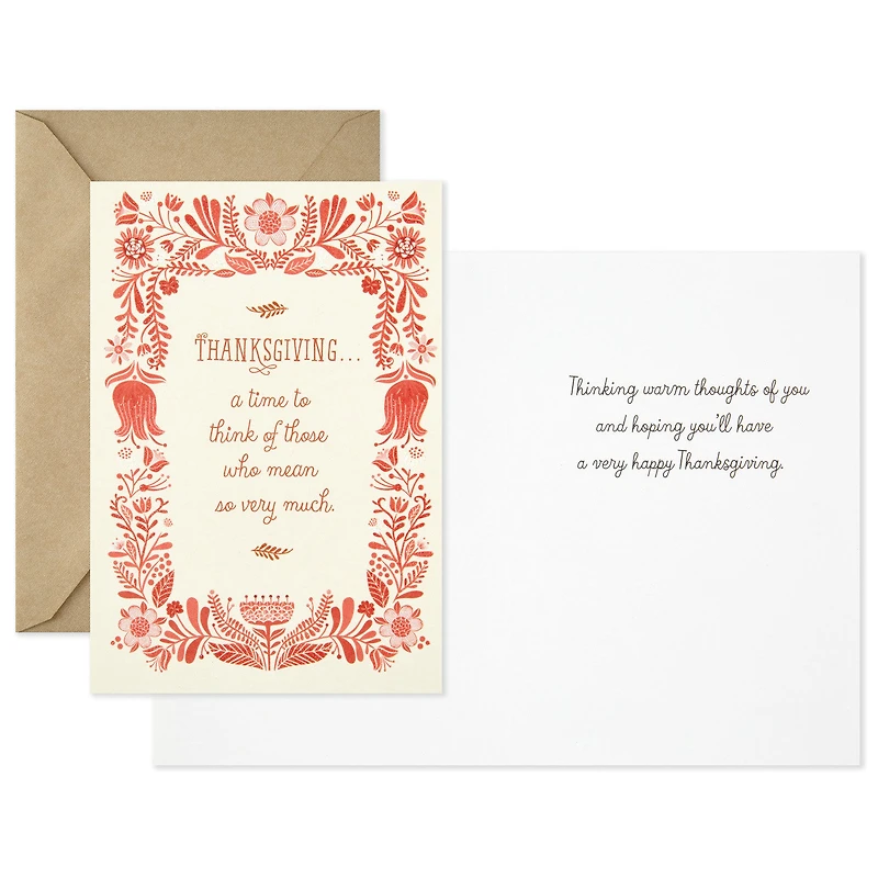 Close in Thought and Heart Thanksgiving Cards, Pack of 10 for only USD 7.99 | Hallmark
