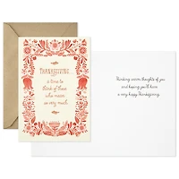 Close in Thought and Heart Thanksgiving Cards, Pack of 10 for only USD 7.99 | Hallmark