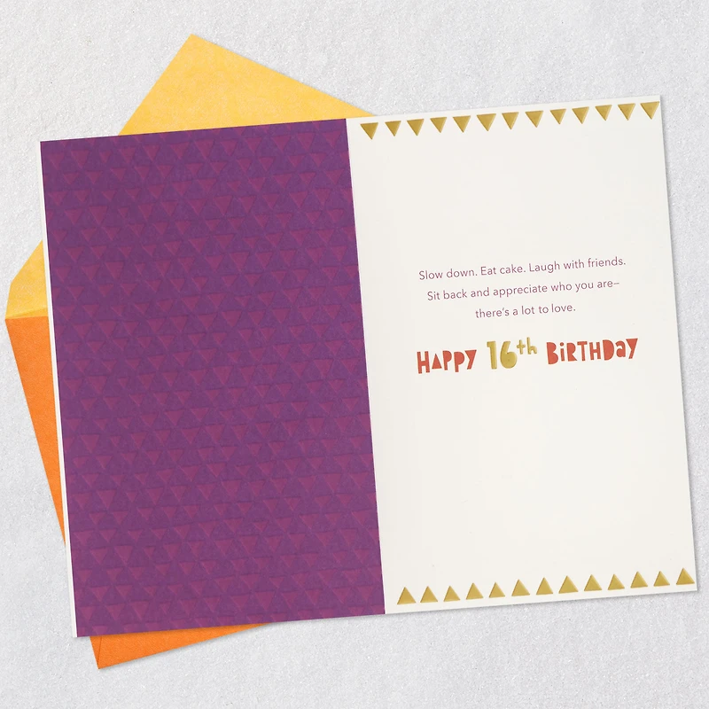 16 Years Amazing and Loved Birthday Card for only USD 5.59 | Hallmark