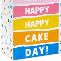 9.6" Happy Cake Day Medium Birthday Gift Bag for only USD 3.99 | Hallmark