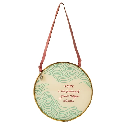 Hope Quote Hanging Glass Sentiment for only USD 19.99 | Hallmark