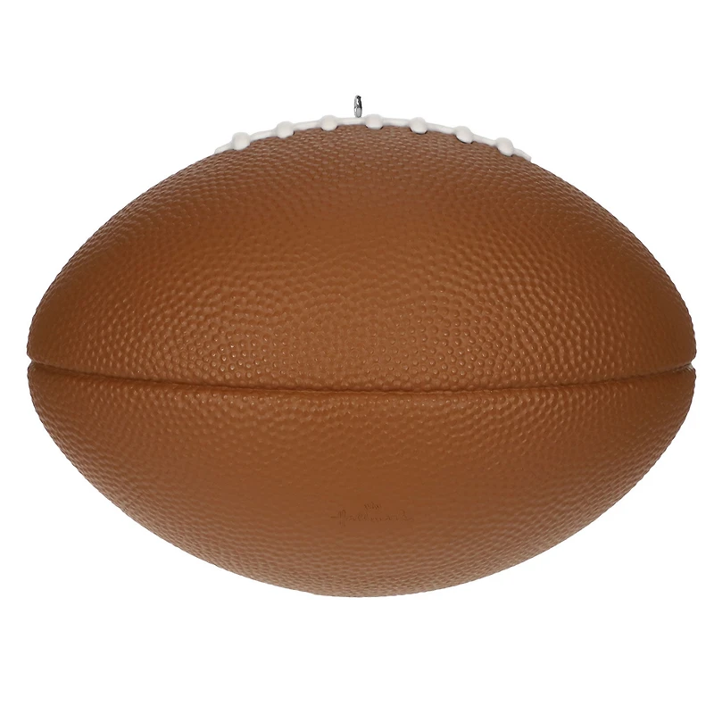 Hallmark Channel Holiday Touchdown: A Chiefs Love Story Football Ornament for only USD 22.99 | Hallmark