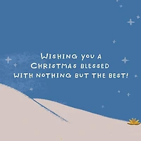 A Christmas Blessed With the Best Christmas Card for Godfather for only USD 3.99 | Hallmark