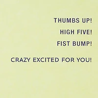 Woo Hoo Exclamation Points and Confetti Congratulations Card for only USD 5.99 | Hallmark