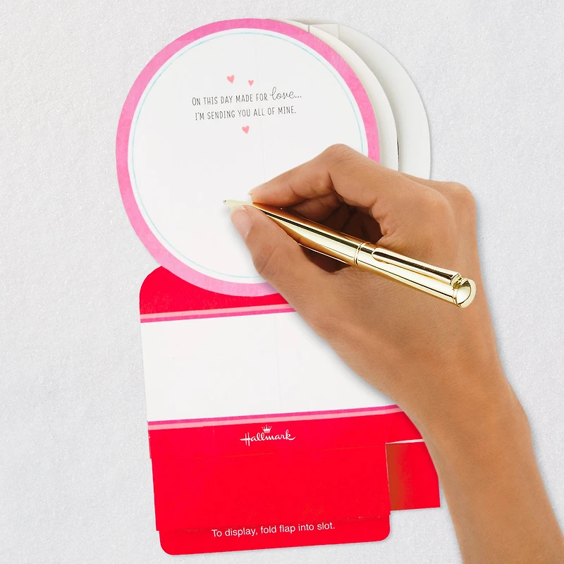 All My Love Snow Globe Musical 3D Pop-Up Valentine's Day Card With Motion for only USD 12.99 | Hallmark