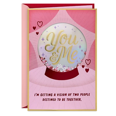 Crystal Ball I'm Getting a Vision Valentine's Day Card for only USD 7.99 | Hallmark