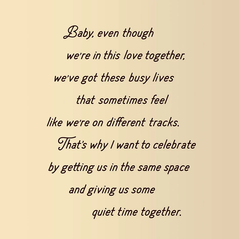 Baby, You're My Everything Romantic Christmas Card for only USD 6.59 | Hallmark