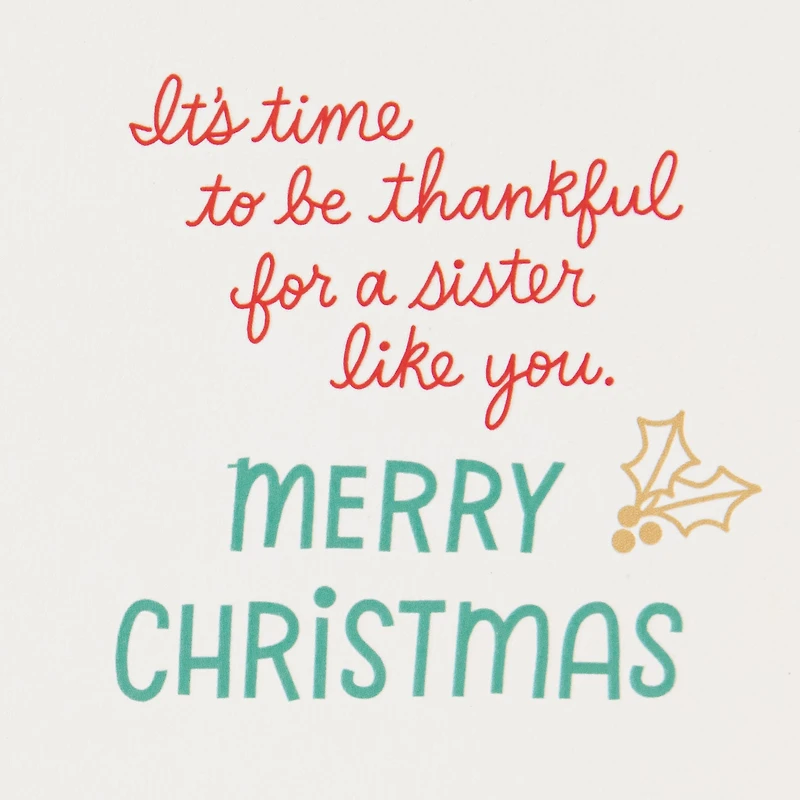 Dish Out the Love Christmas Card for Sis for only USD 2.99 | Hallmark