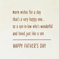 You're Loved Just Like a Son Father's Day Card for Son-in-Law for only USD 5.99 | Hallmark