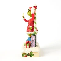 Jim Shore Grinch by Light-Up Stop Sign Figurine, 9.3" for only USD 94.99 | Hallmark